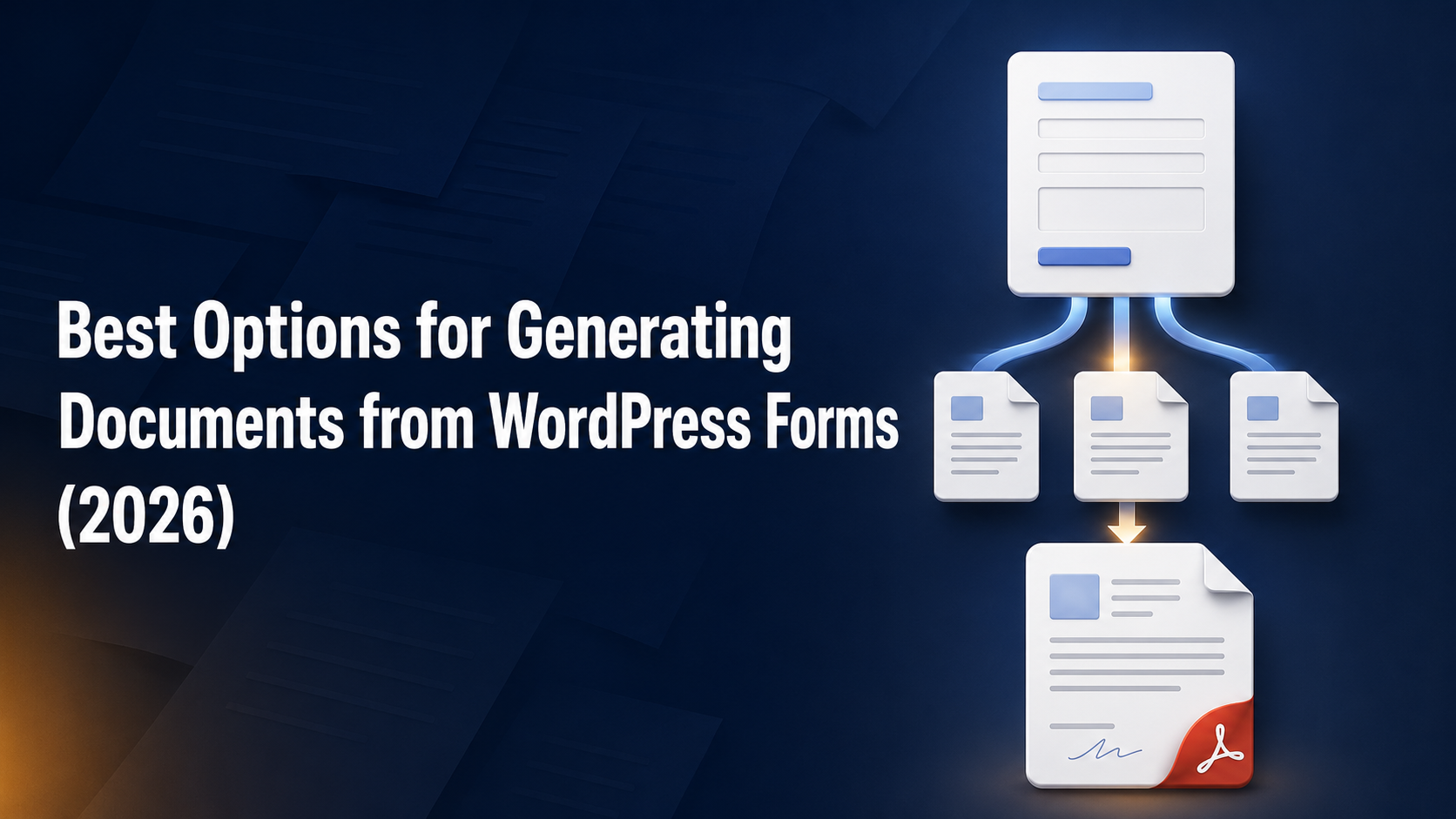Best Options for Generating Documents from WordPress Forms 2026